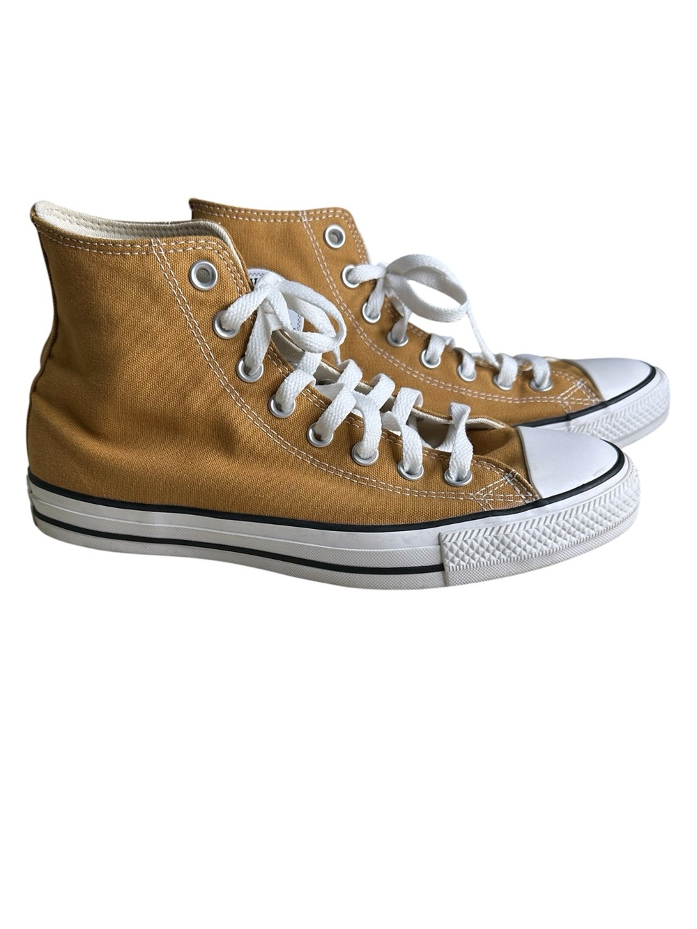 Converse CHUCK TAYLOR ALL STAR HIGH TOP SNEAKER. Dark Tan. Women’s Size 9